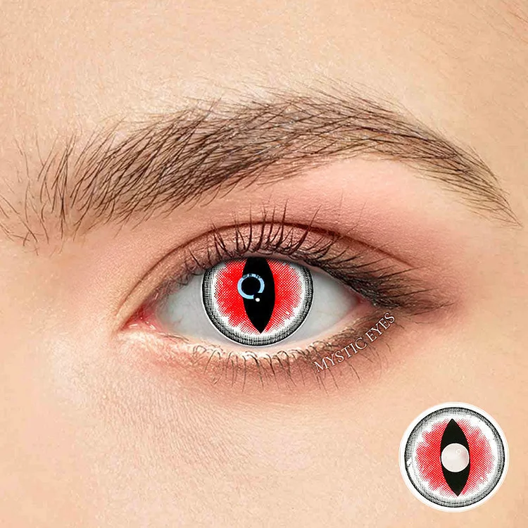 Sexy Cat Eye Red Contact Lenses