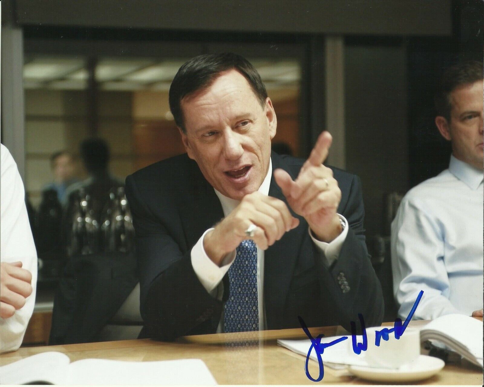 JAMES WOODS SIGNED Photo Poster painting UACC REG 242 (4)