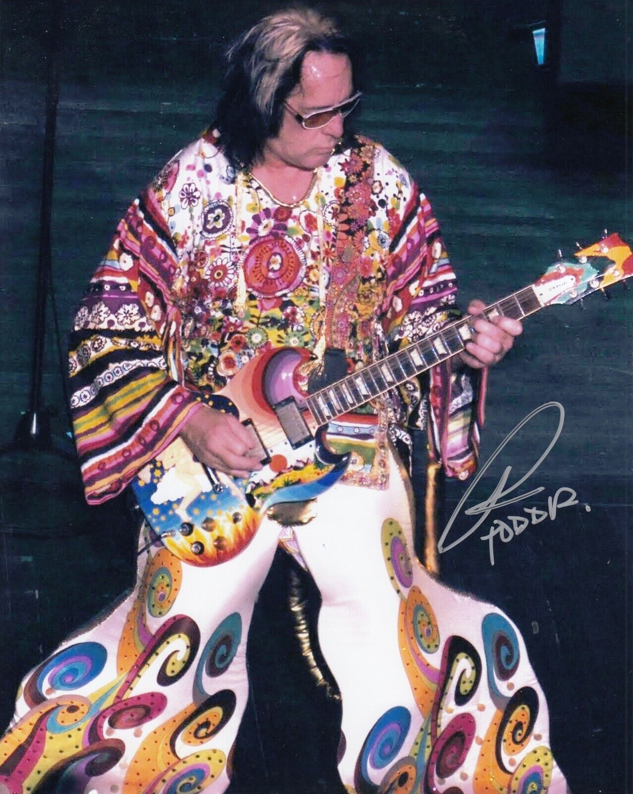 Todd Rundgren #1 8x10 Signed Photo Poster painting w/ COA Music 032419