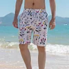 Gioiacombo&trade; Pantaloni da spiaggia casual da uomo larghi con stampa geometrica