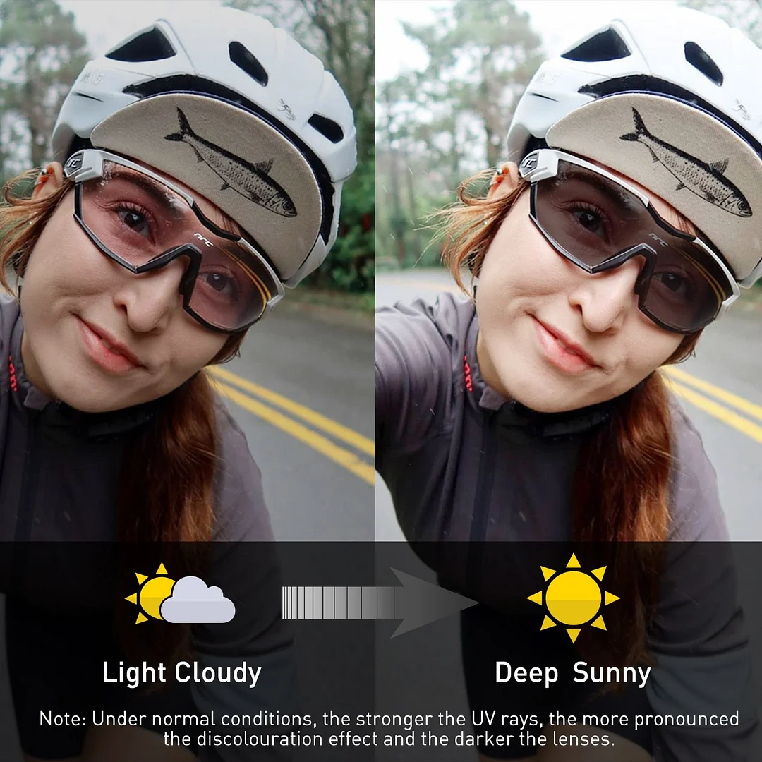 MTB Photochromic Outdoor Sport Glasses