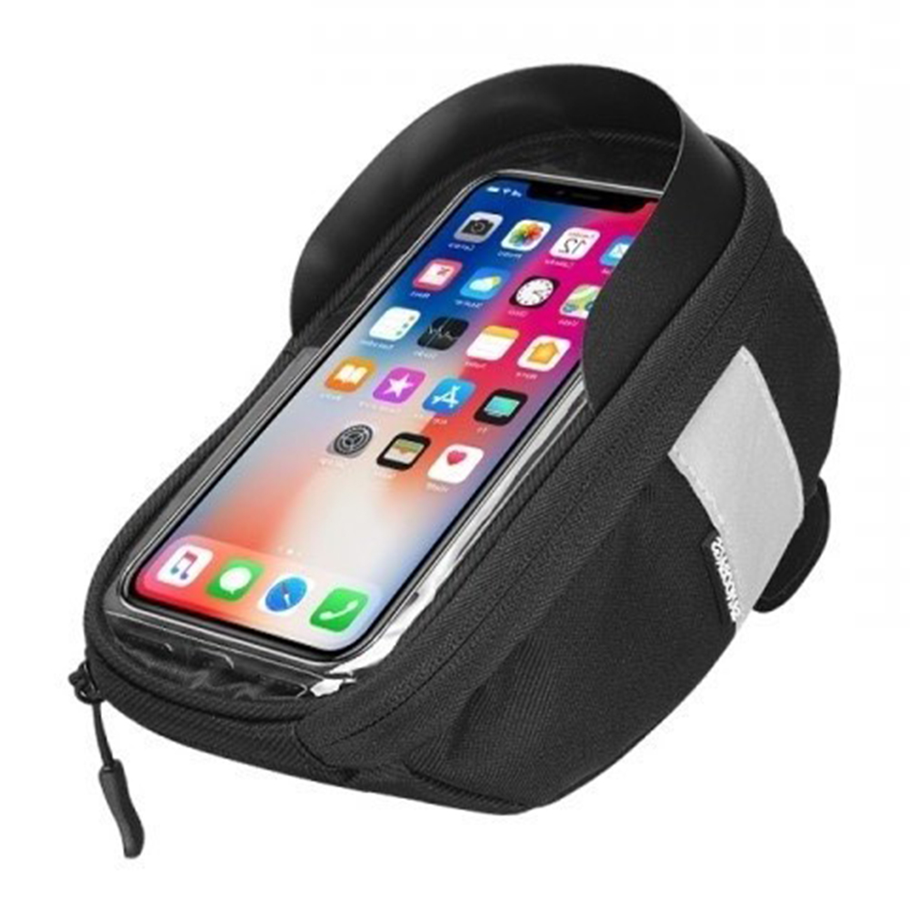 

Sahoo Bike Front Tube Bag Waterproof Bicycle Touch Screen Big Pannier Pouch, 501 Original