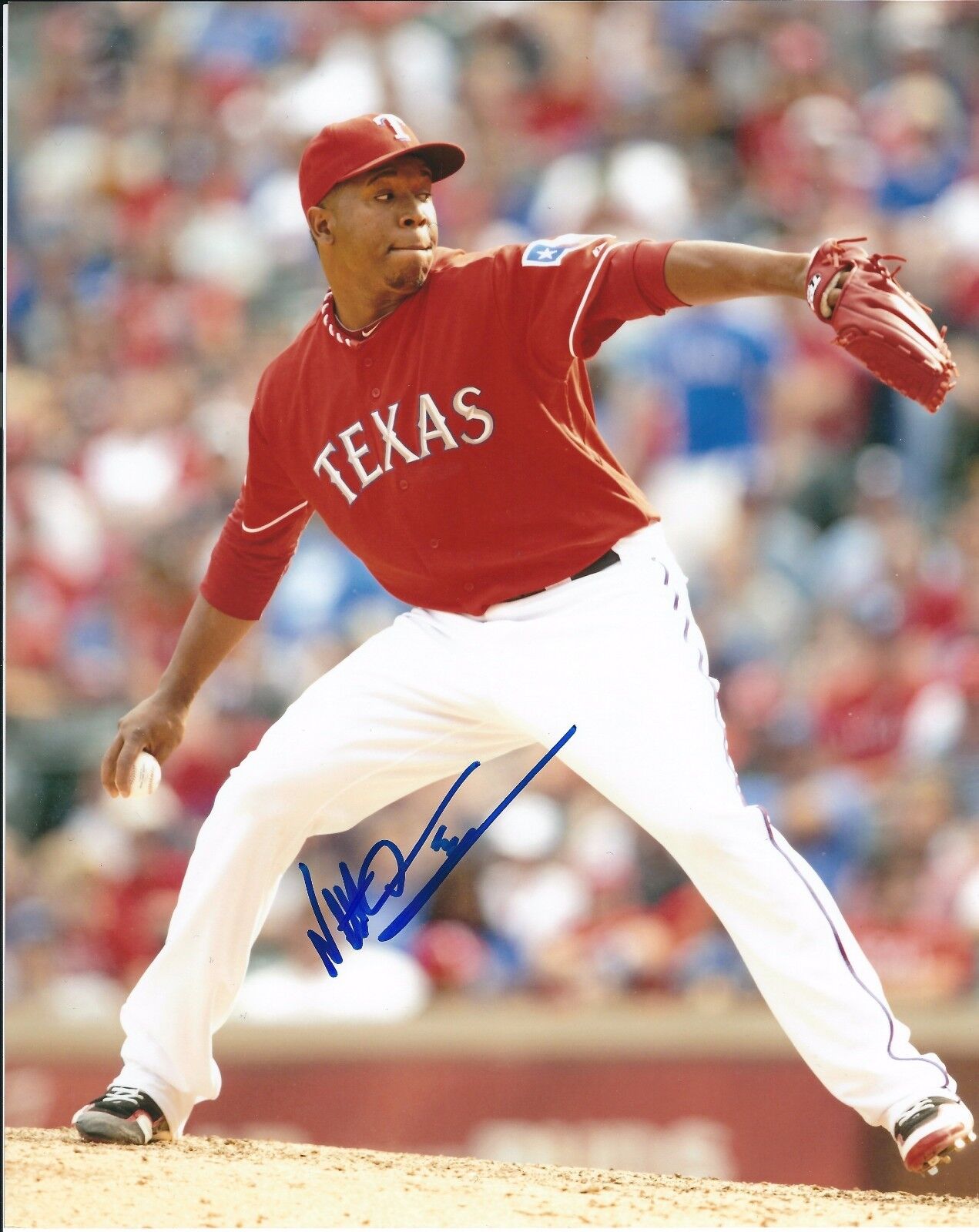 Signed 8x10 NEFTALI FELIZ TEXAS RANGERS Autographed Photo Poster painting - COA