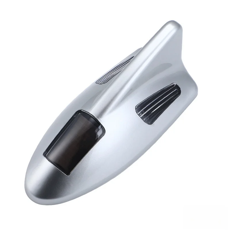 Universal Automotive Solar Shark Fin Antenna Strobe Light