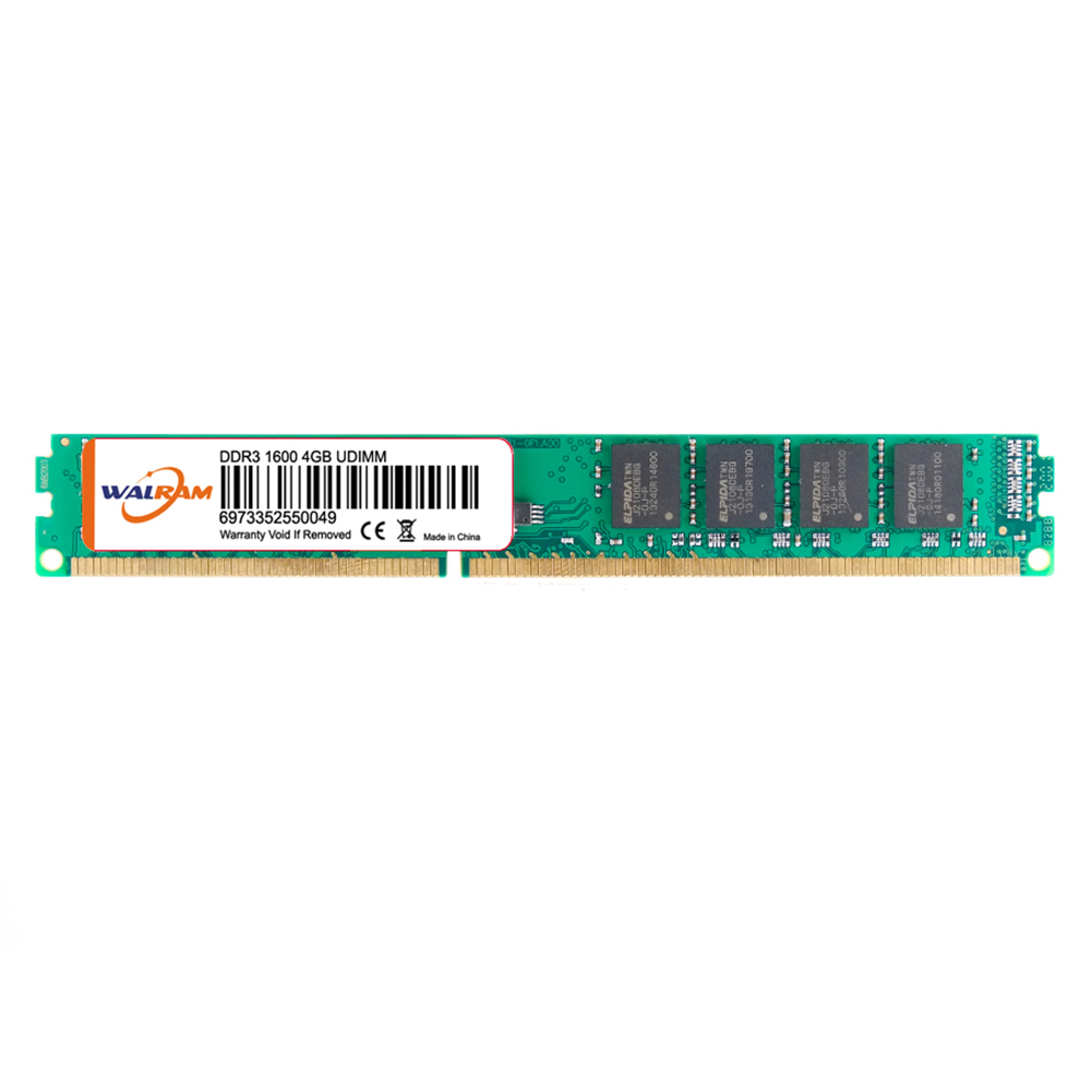 

PC3-12800 240 Pin 4GB DDR3 1600MHz DDRIII Memory RAM Module for Desktop PC, 501 Original