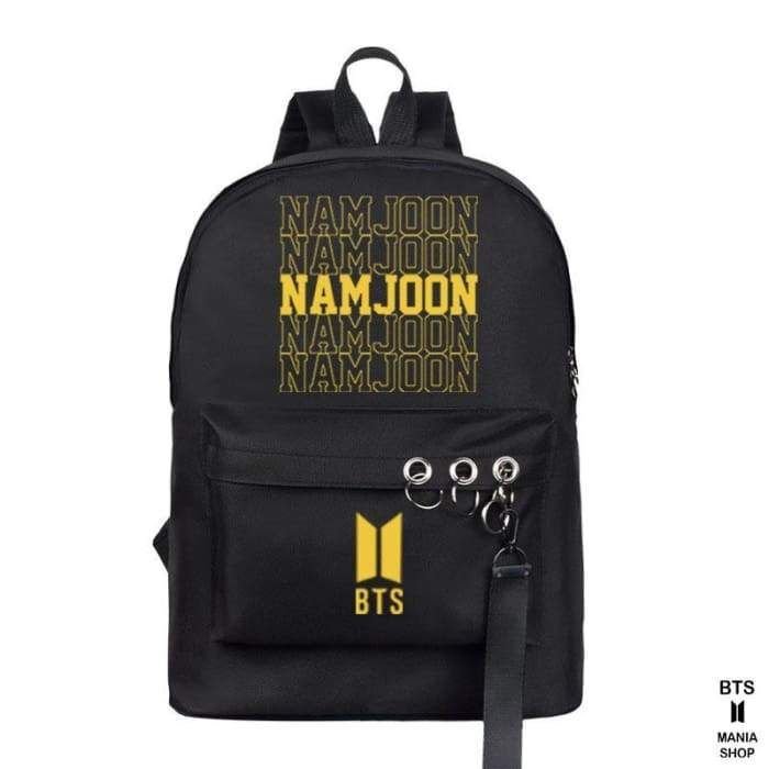 방탄소년단 Member Name Backpack