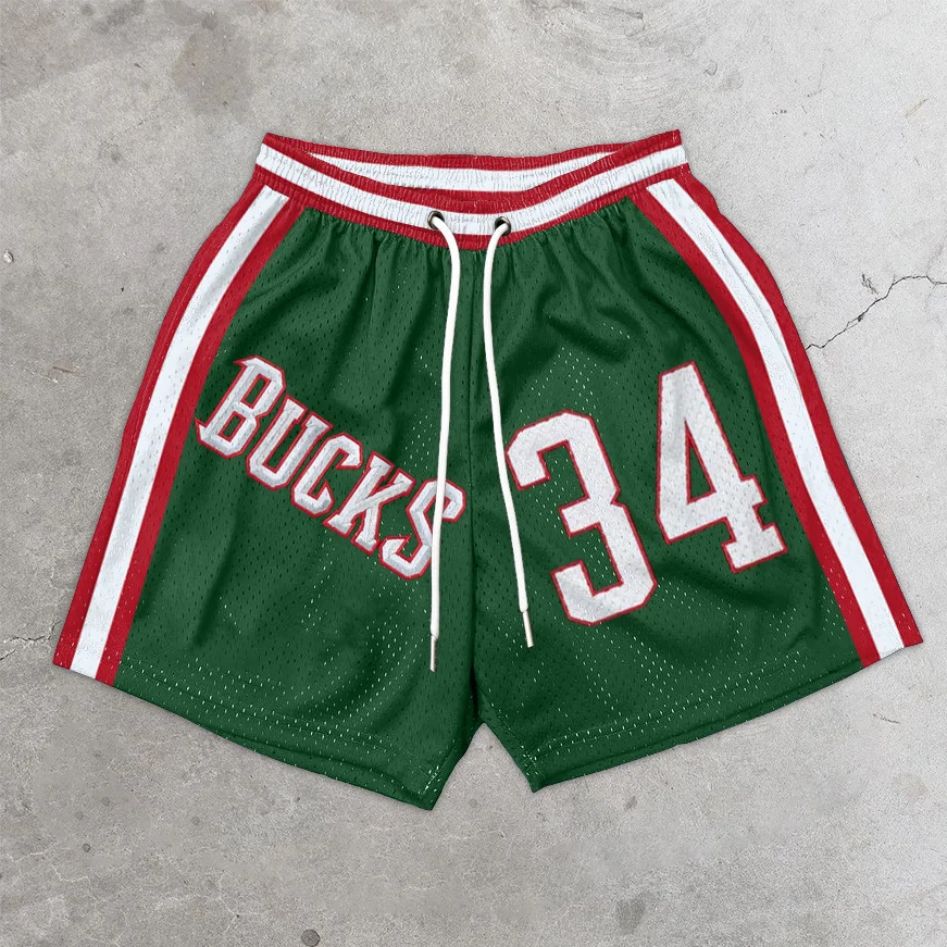 Retro Fashion Casual Sports Track Shorts