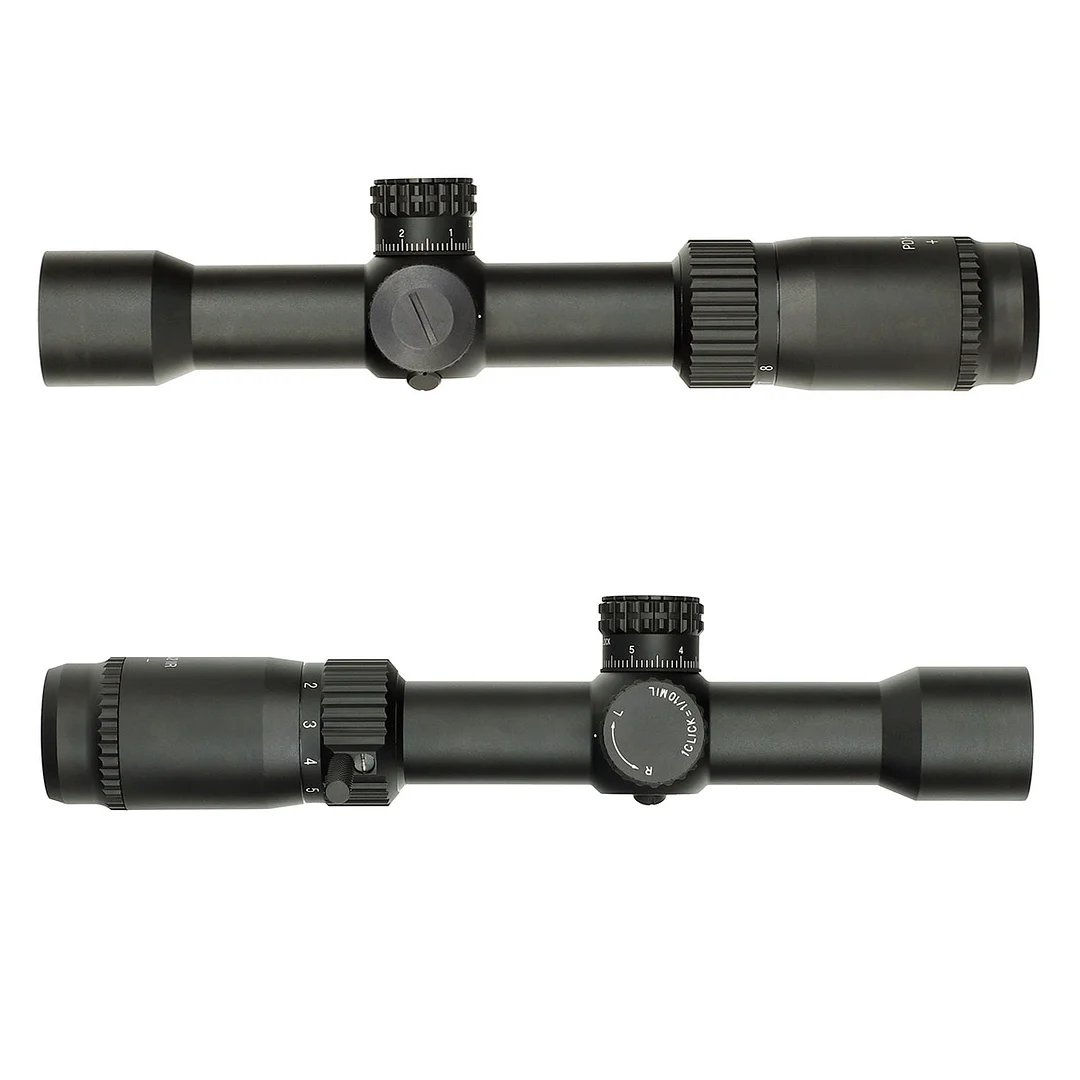 ohhunt® 1-8X32 IR 30MM SFP Red Illuminator Glass Etched Reticle Long Eye Relief Scope