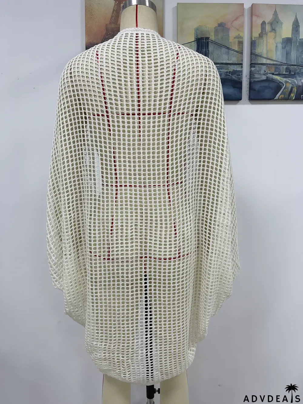 Women Knitting Blouse Beach Holidays Knitting Blouse