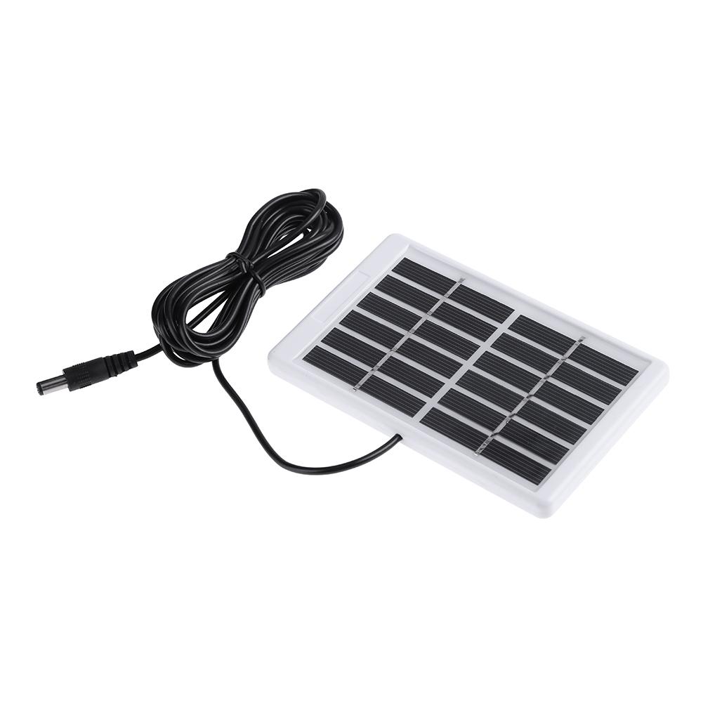 

6V 1.2W Solar Panel Polycrystalline DC Interface Plug Cell Battery Charger, 501 Original