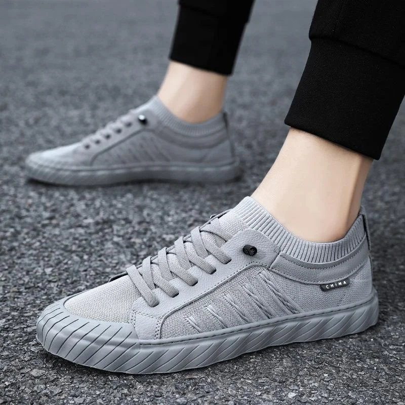 2023 men's summer breathable casual canvas shoes