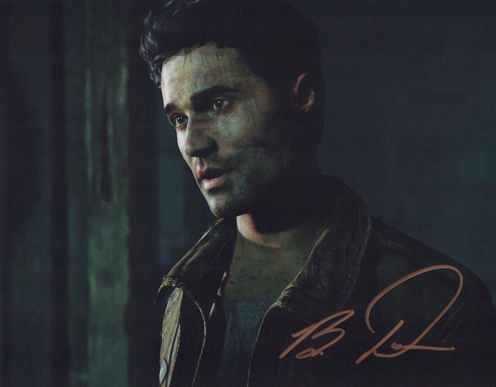 Agents of SHIELD 8x10 Photo Poster painting signed by actor Brett Dalton