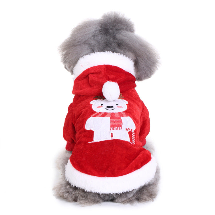 Christmas Cute Bear Pet Dog Puppy Costume Pet Supplies