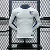 2024-2025 Player Version England Home Long Sleeves Football Shirt