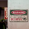 Warning - Vintage Metal Signs(12*16Inch) - Warning