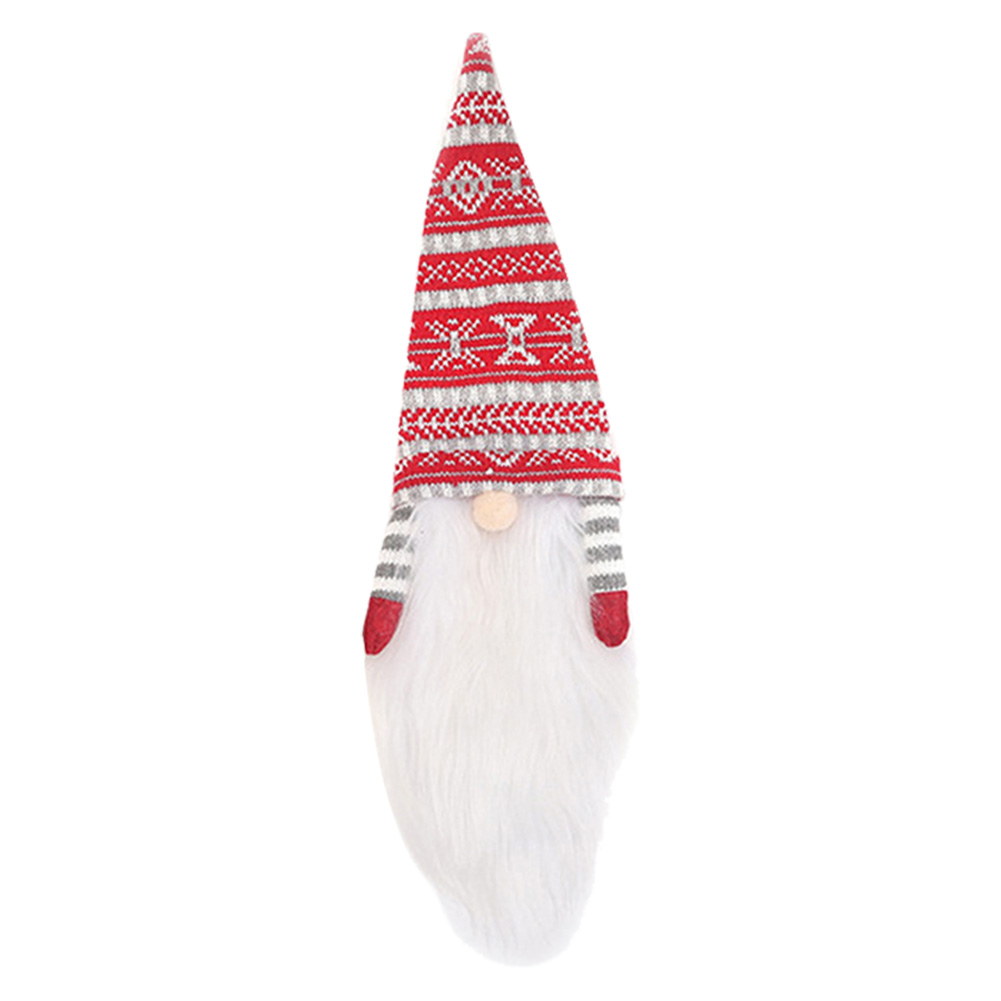 

Xmas Exquisite Hat Forest Old Man Wine Bottle Cover Red Wine Cap Dress Up, 501 Original