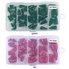50PCs Bullets Fishing Sinkers Weights Slip Sinkers Kit for Bass Trout Panfish