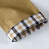 Kids Boys Baby Suits Toddler Plaid Outfits 3 Pcs