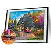 Diamond Painting-DIY Full Round Drill Rural House(70*50 CM)