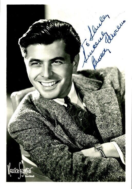 Vintage BUDDY MORENO Signed Photo Poster painting