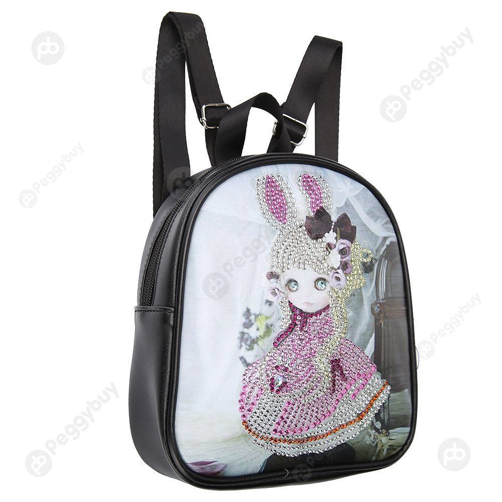 

Cartoon Doll-DIY Creative Diamond School Bags, 501 Original