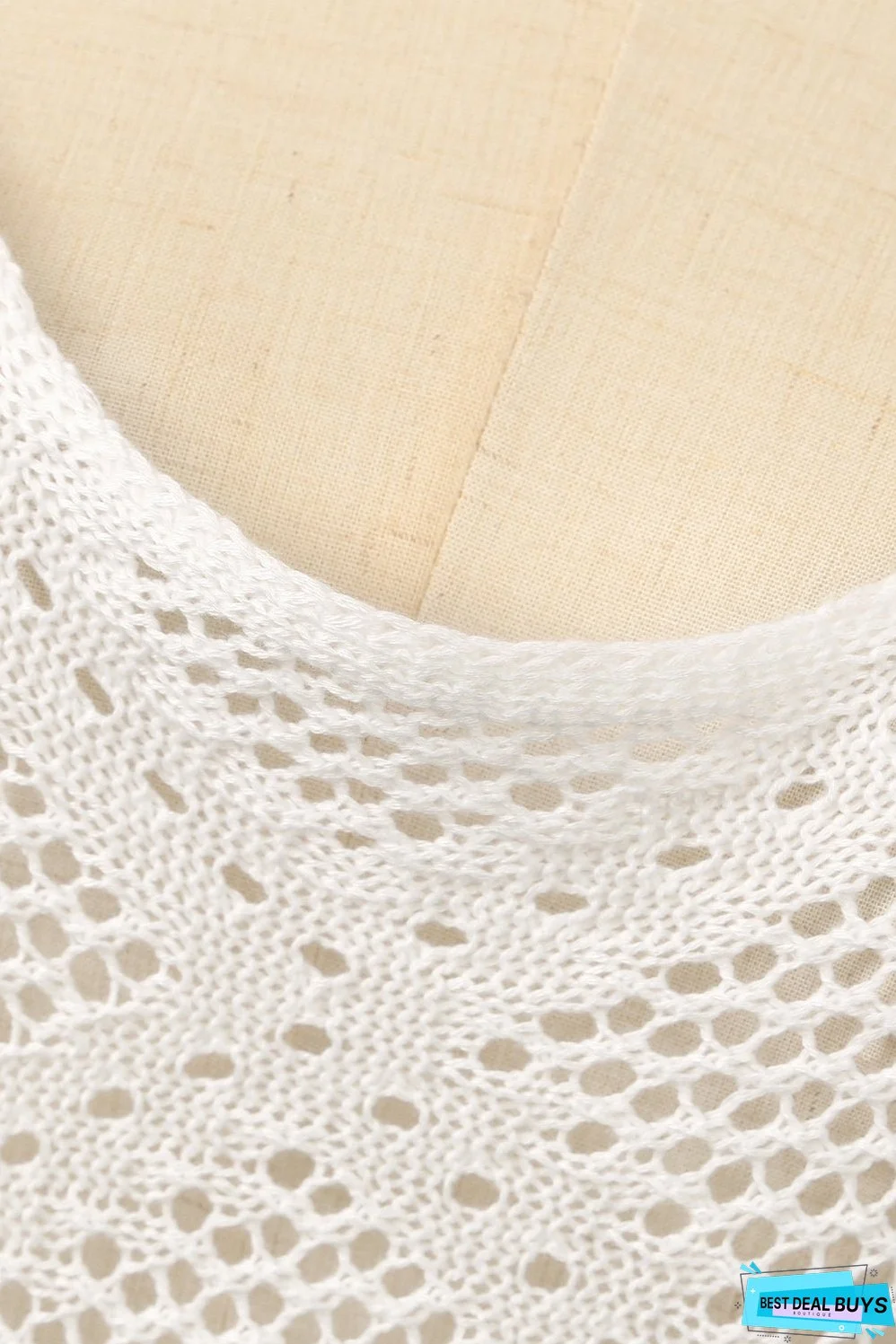 Hollow Tasseled Beach Dress