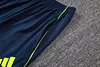 Joyfball 2025/2026 Real Madrid Half-Pull Training Suit Royal blue Football Shirt 1:1 Thai Quality