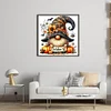 Pumpkin Gnome-11CT Stamped Cross Stitch 40*40cm/15.75*15.75in