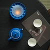 Klein Blue Ceramic Tea Set Household Afternoon Tea Warming Tea Boiling Tea Set