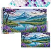 Diamond Painting-DIY Full Round Drill Mountain Peak(70*40 CM)