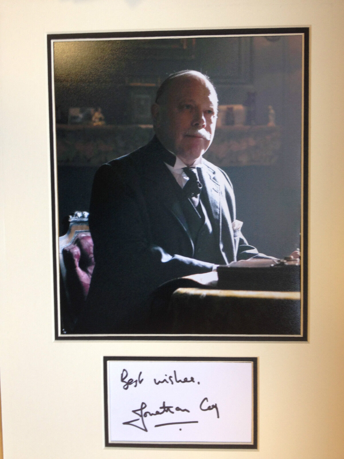 JONATHAN COY - DOWNTON ABBEY ACTOR - EXCELLENT SIGNED Photo Poster painting DISPLAY