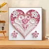 Diamond Painting-DIY Crystal Rhinestone Pink Love