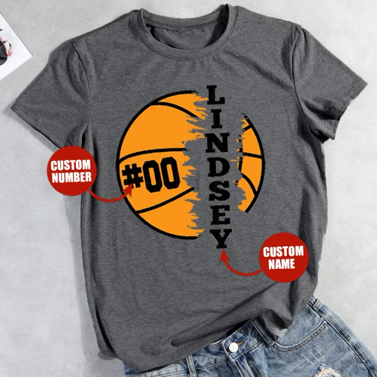 AL™ Custom Basketball Gift For Sport Lover T-Shirt Tee-01038-Annaletters