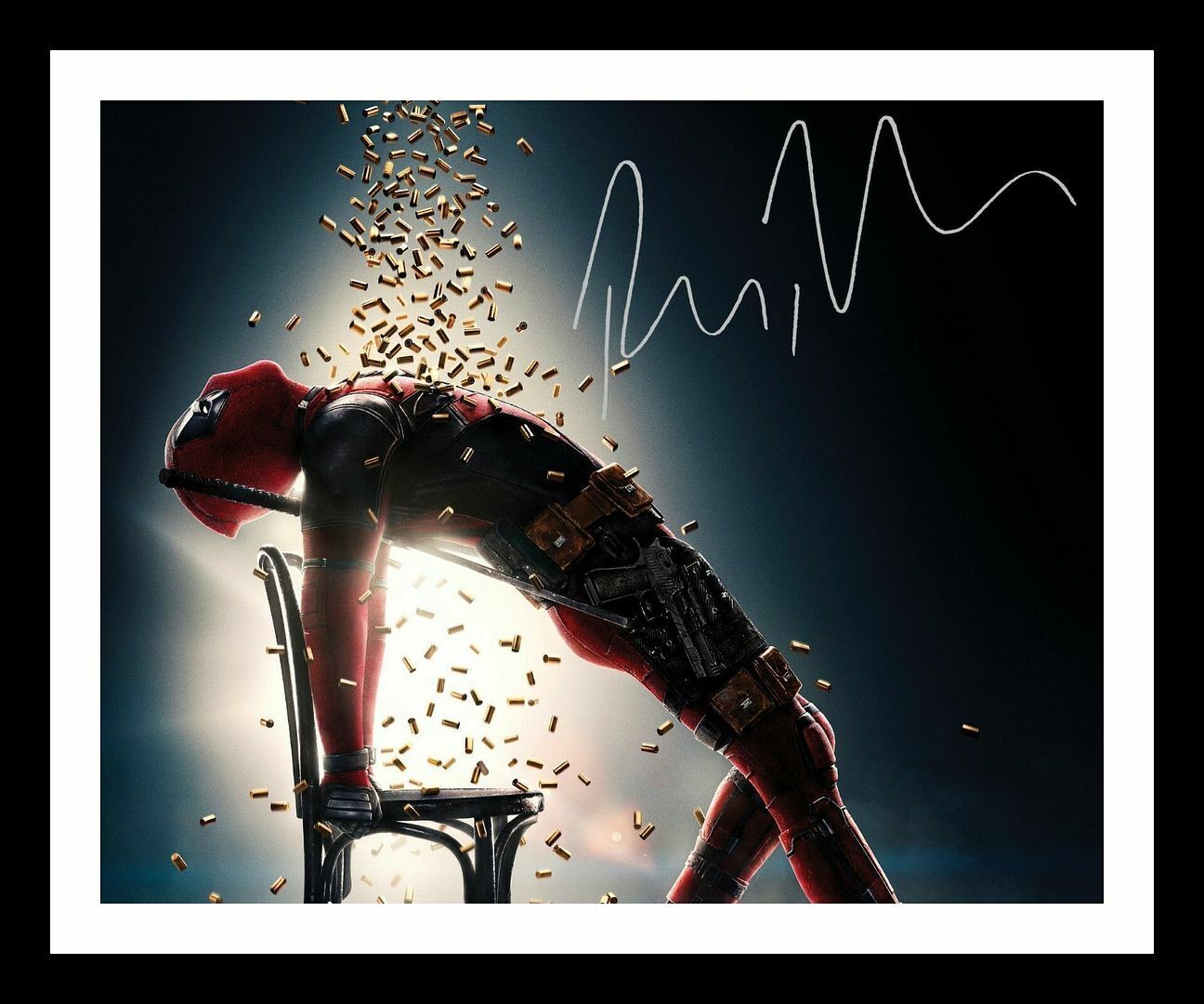 Ryan Reynolds - Deadpool Autograph Signed & Framed Photo Poster painting 1