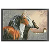 Horse - 9CT Full Beaded Cross Stitch Kit(58x38cm)