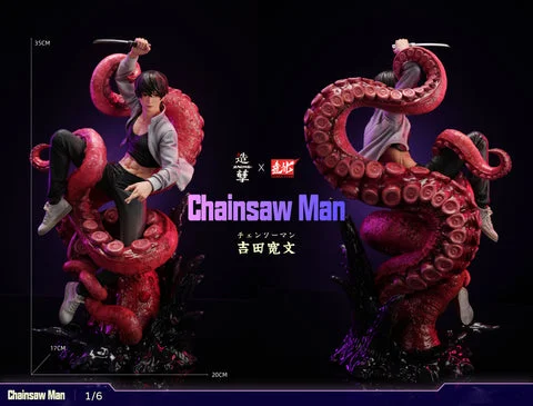 1/6 Scale Hirofumi Yoshida - Chainsaw Man Statue - Zaonie