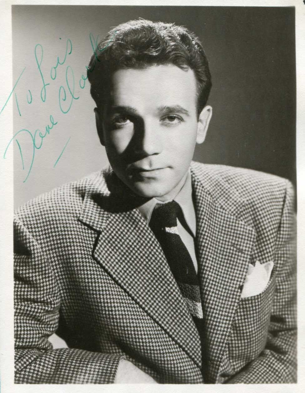 Dane Clark VINTAGE autograph, signed Photo Poster paintinggraph