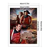 Cowboy Man John Wayne-11CT Stamped Cross Stitch 40*55cm tapestrymarket