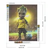 Groot borussia dortmund-perceuse ronde peinture diamant-40*50cm