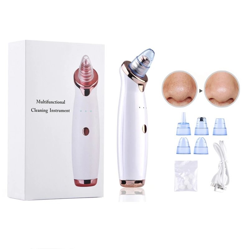 Blackhead Remover Pore Acne Pimple Removal Face T Zone Nose Cleaner Vacuum Suction Facial Diamond Beauty Clean Skin Oil Dirty | IFYHOME