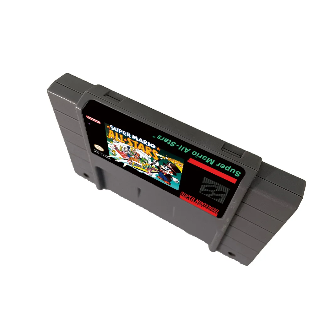 Super Mario All Stars SNES For Super Nintendo Entertainment System - 16 Bit US Version Game Cartridge