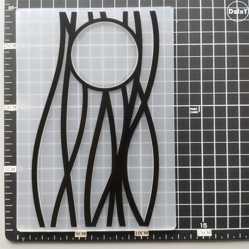 Nigikala Styles) 2023 NEW Lace Embossing Folders for Scrapbooking Paper Album Cards Making Supplies 3D Plastic Cutting Dies Crafts