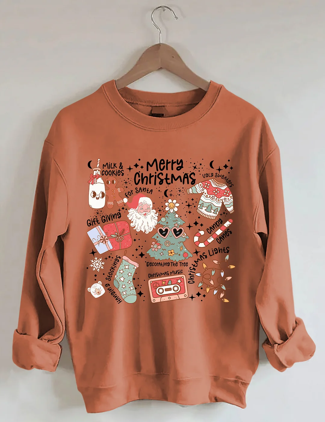 Retro Christmas Sweatshirt