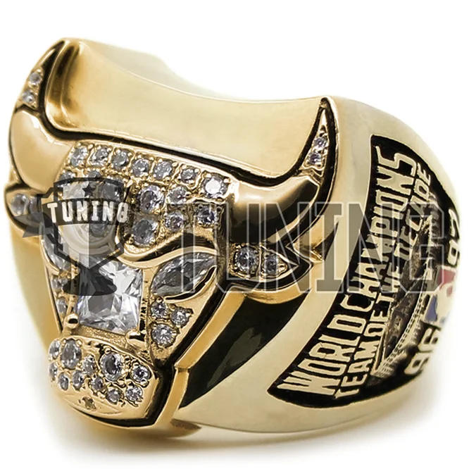 Complete Set of All 6 Chicago Bulls Championship Rings Sells for