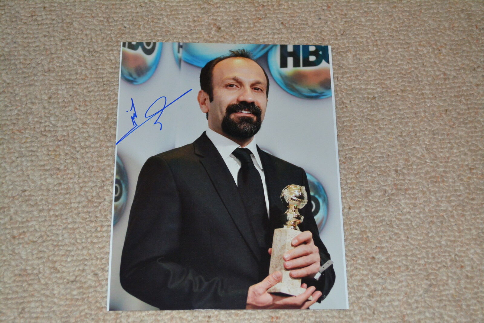 ASGHAR FARHADI signed autograph In Person 8x10 (20x25 cm) IRANIAN FILM DIRECTOR