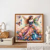Butterfly fairy-full round diamond painting-40*40cm