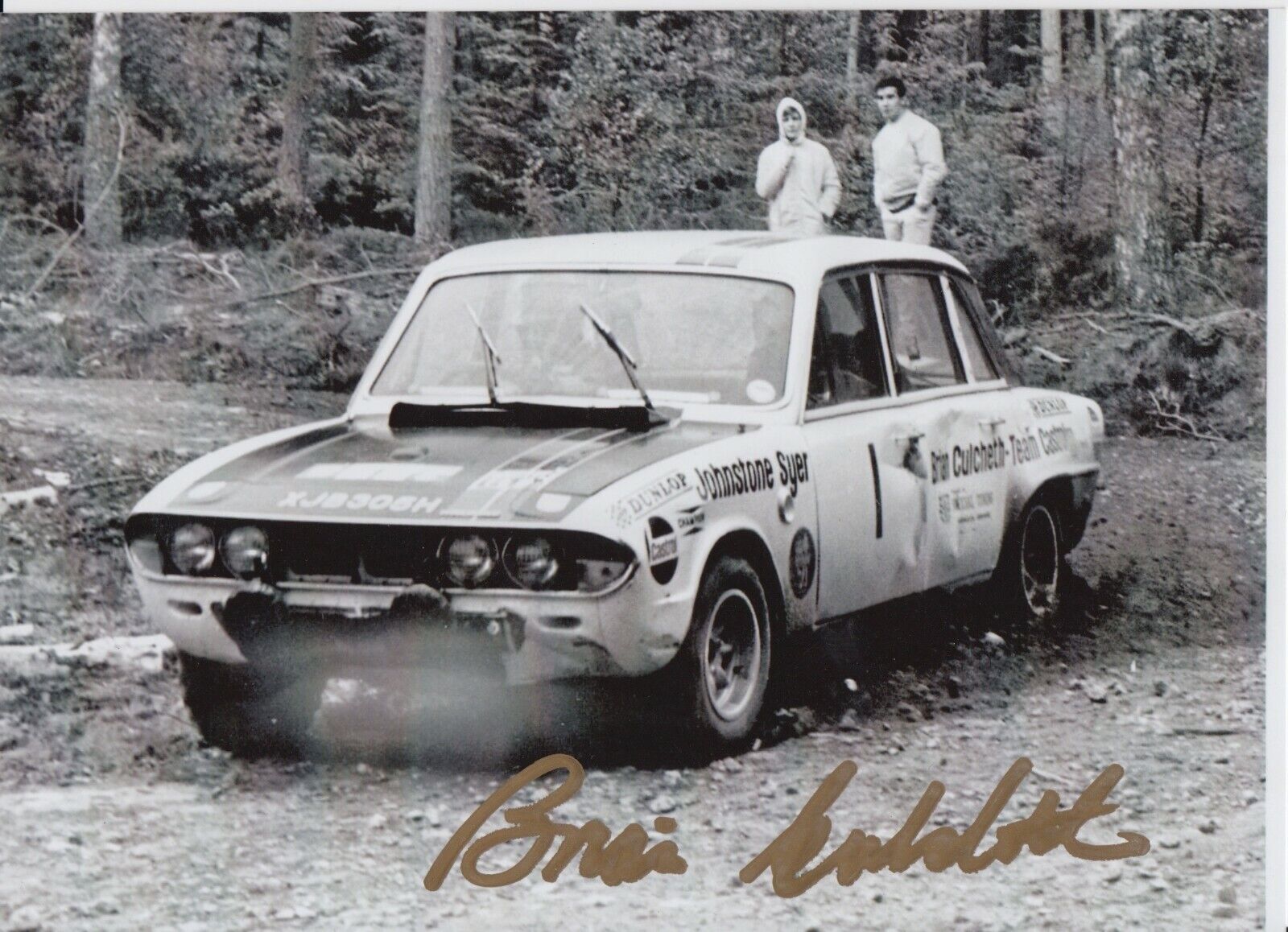 Brian Culcheth Hand Signed 7x5 Photo Poster painting - Rally Autograph.