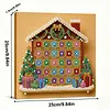 (25x25cm)DIY Pearl Painting Xmas Framed Handmade Pearl Material Art Kit Living Room Decor