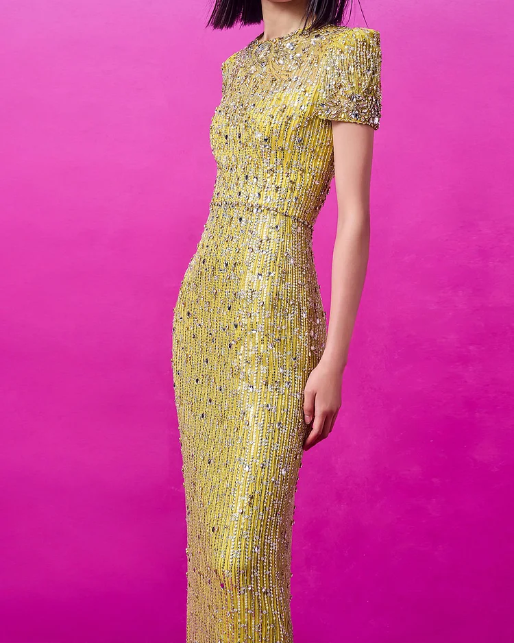 Crystal-embellished Dress