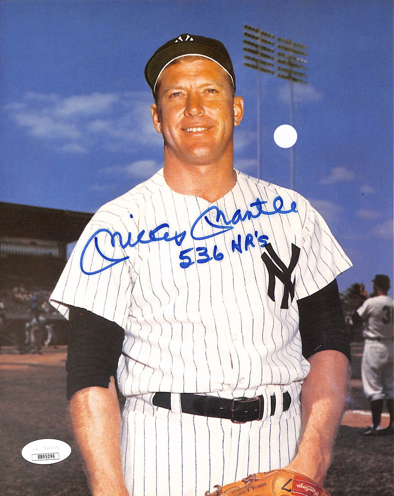 Yankees Mickey Mantle 536 HR's